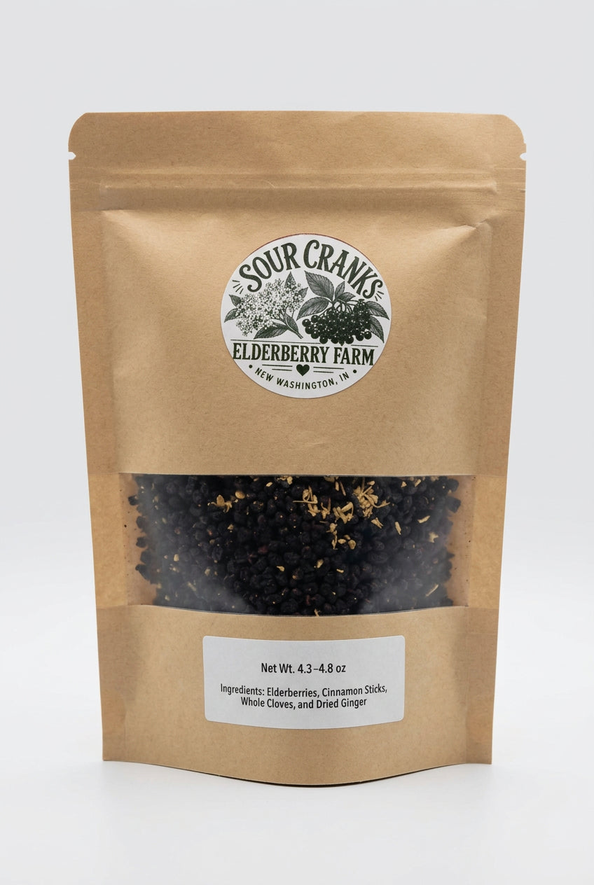 Elderberry Syrup Kit --Yields One Quart
